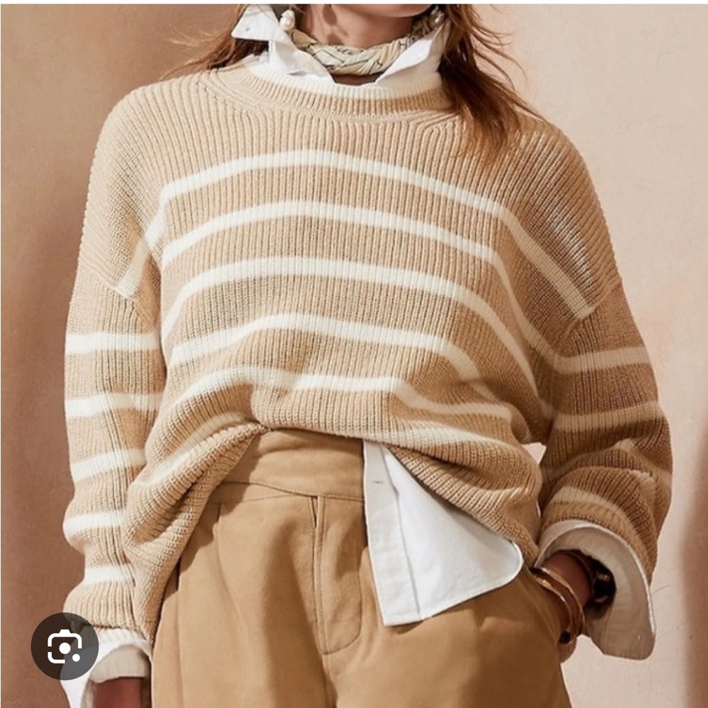 Banana Republic Oversized Mariner Crewneck sweater